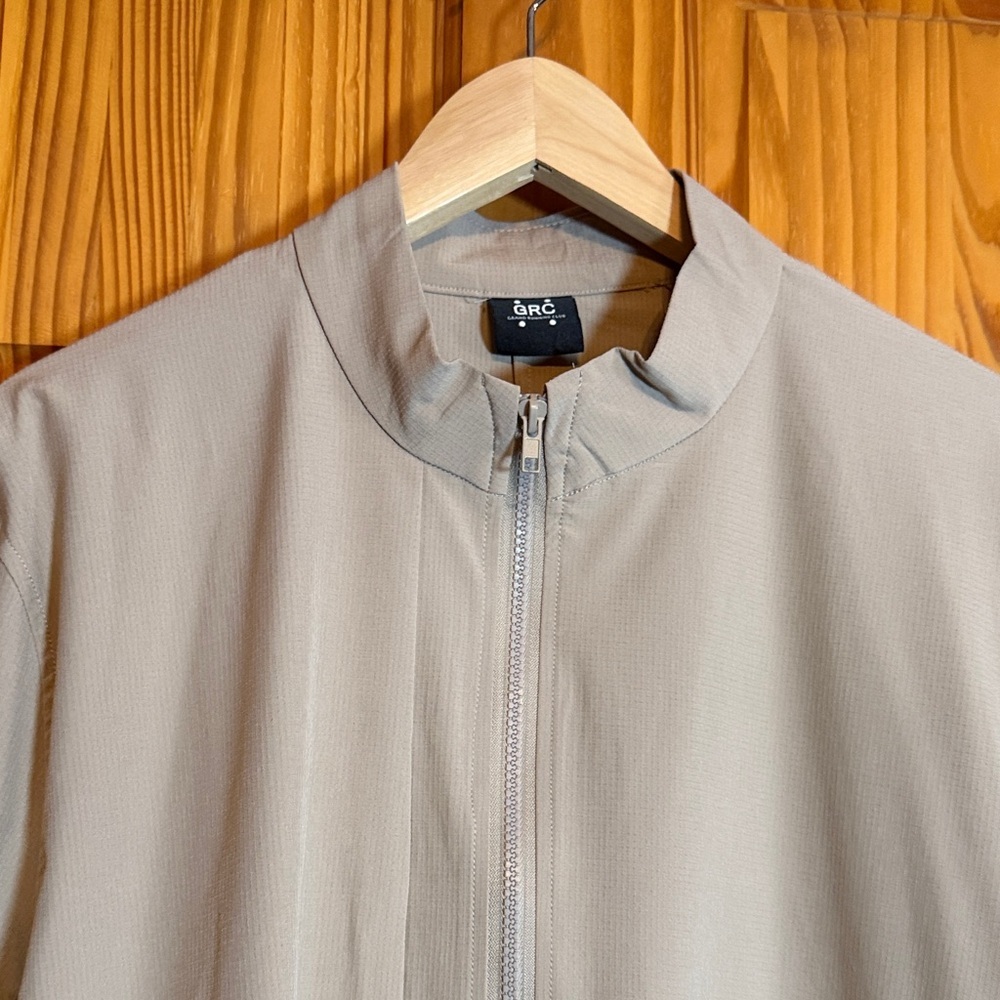Grand Running Club Marco Jacket Men's XL Large Taupe NWT - Picture 3 of 8